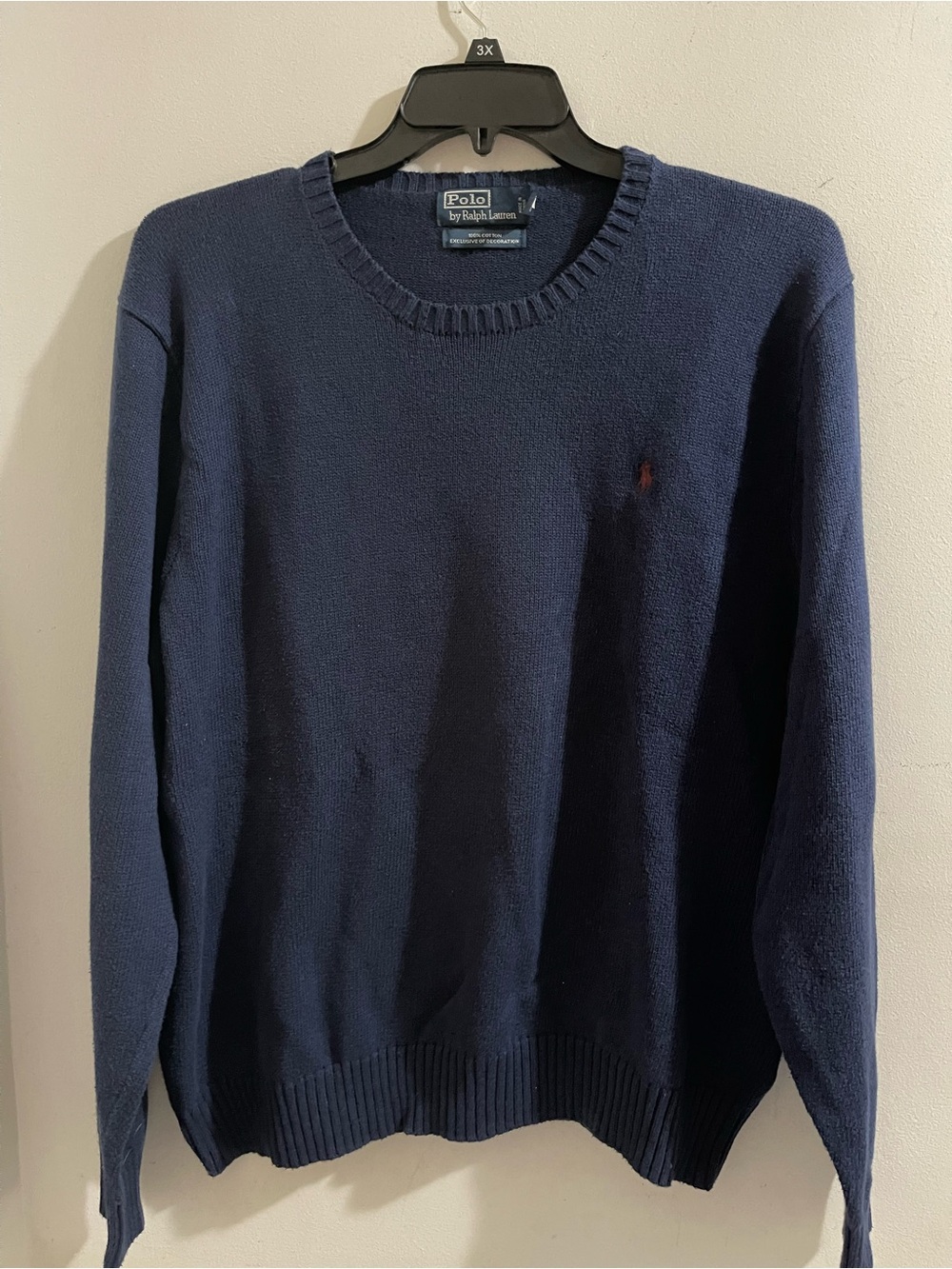 Polo by Ralph Lauren Navy Crewneck Sweater 2X